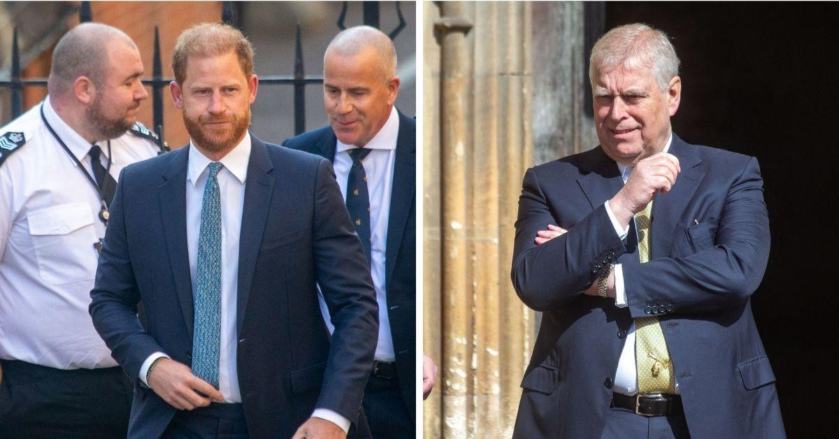 Photo of Prince Harry and Andrew
