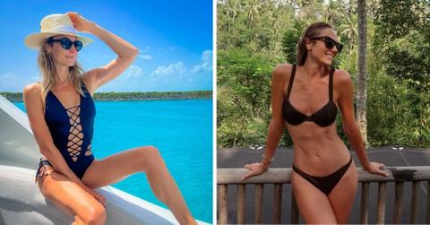 Split photos of Stacy Keibler