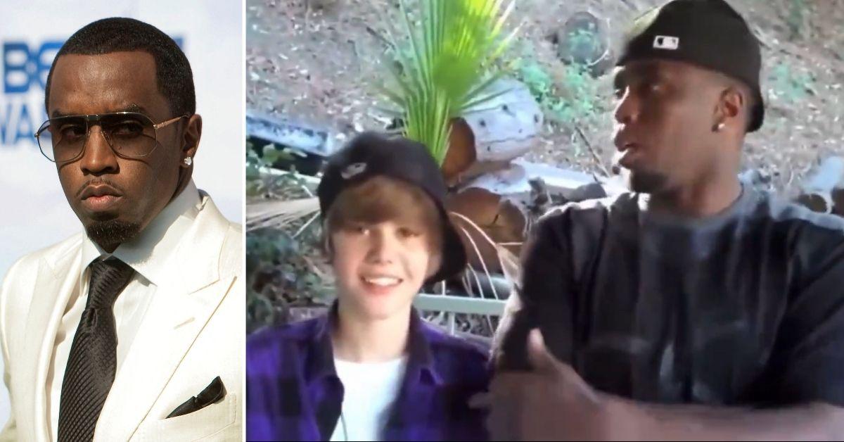 Footage of Diddy With a 15-Year-Old Justin Bieber Resurfaces After Rapper's Arrest