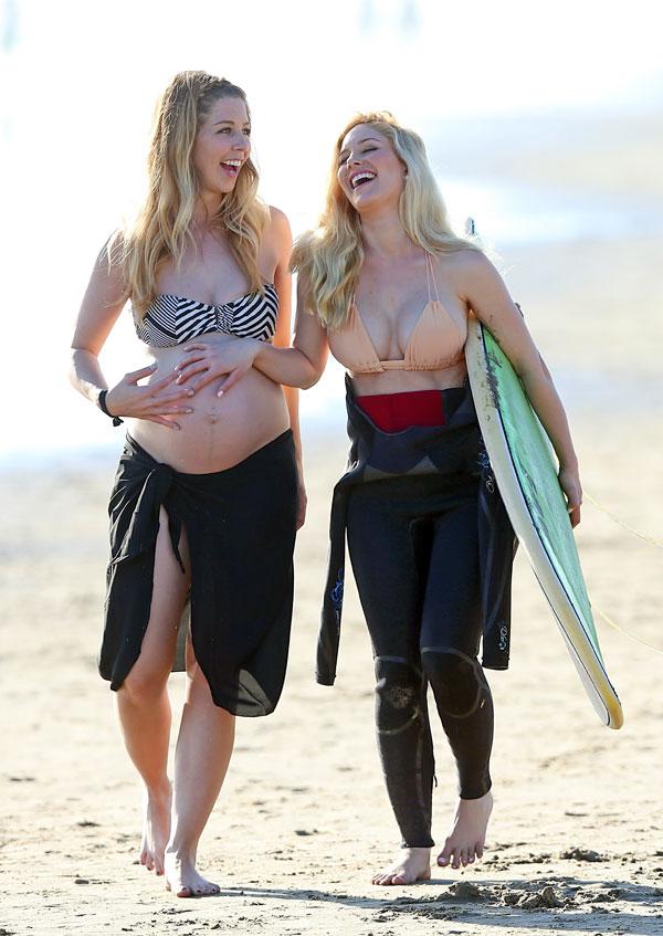 Heidi Montag & Pregnant Sister Holly