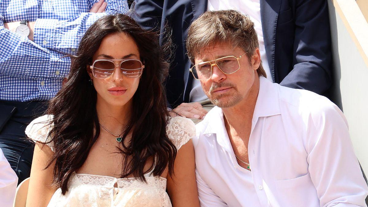 picture of Brad Pitt and Ines De Ramon 