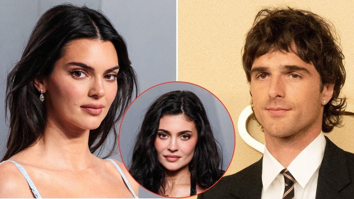 picture of Kendall Jenner, Kylie Jenner and Jacob Elordi