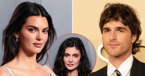 picture of Kendall Jenner, Kylie Jenner and Jacob Elordi