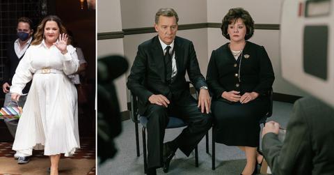 Photo of Melissa McCarthy in NYC / First Look photo of Melissa McCarthy and Clive Owens in 'The Murder of JonBenet Ramsey'