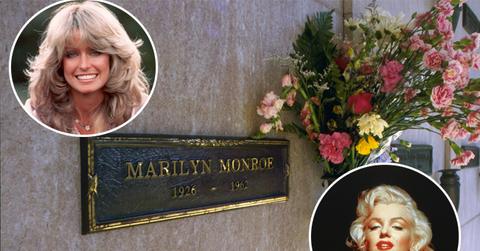 //cemetery spot next to marilyn monroe and farrah fawcett for sale pp