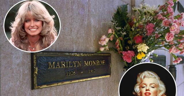 //cemetery spot next to marilyn monroe and farrah fawcett for sale pp