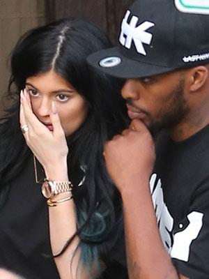 Kylie Jenner & Tyga Have Dinner At Crustacean