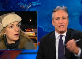 //jon stewart slam cnn whitney houston