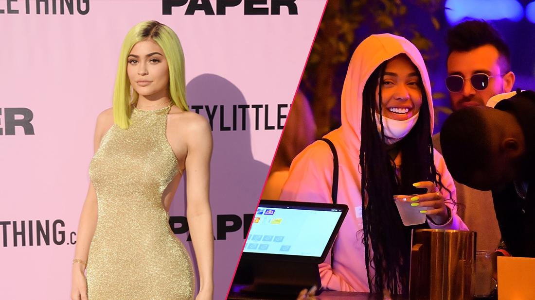 kylie jenner and jordyn woods at coachella