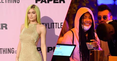kylie jenner and jordyn woods at coachella