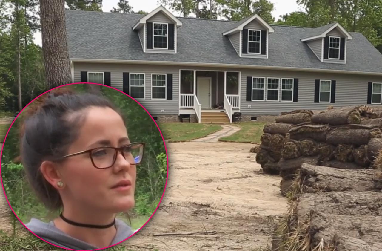 //jenelle evans house of horrors home sinking flooding cracking teen mom  pp