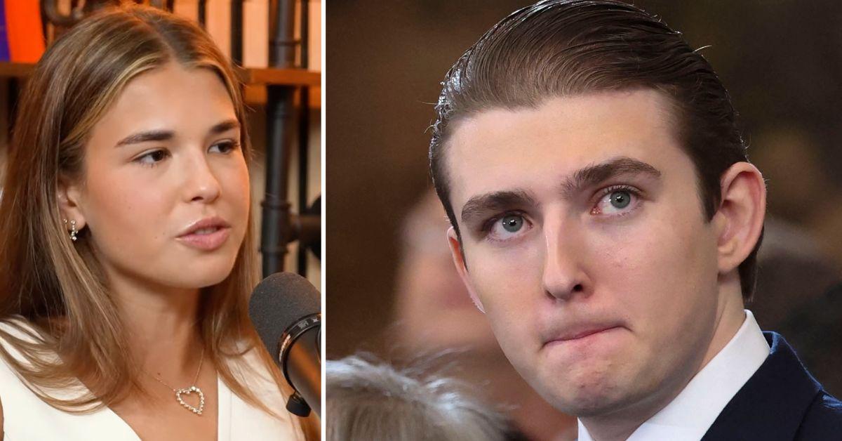 Photo of Kai Trump and Barron Trump