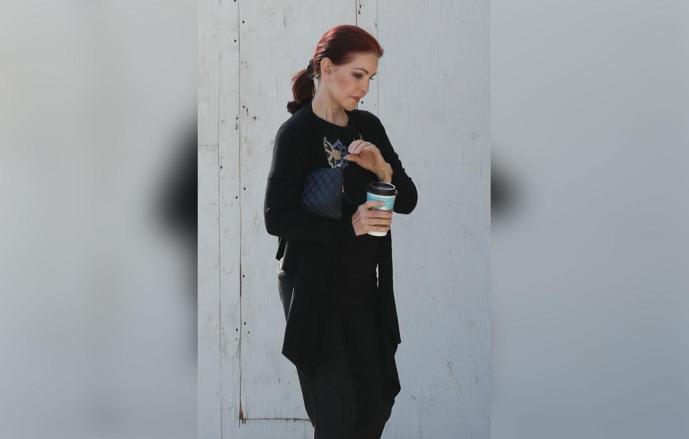 Priscilla Presley Coffee Custody Battle