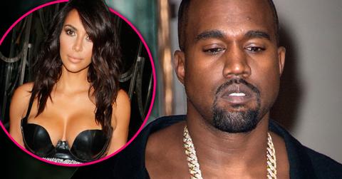 //kanye west wimp scared spiders kim kardashian pp sl