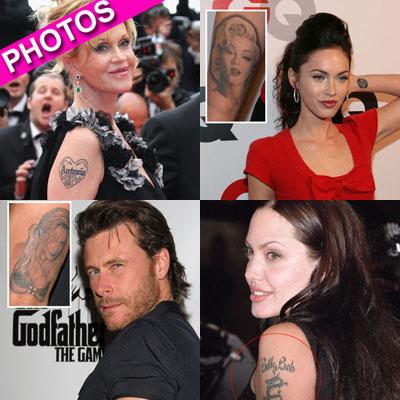 Lucky There's Laser Removal! Celebrities Who’ve Gotten Tattoos Of Other ...