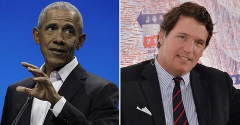 barack obama all smiles after bombshell gay sex claims by tucker carlson