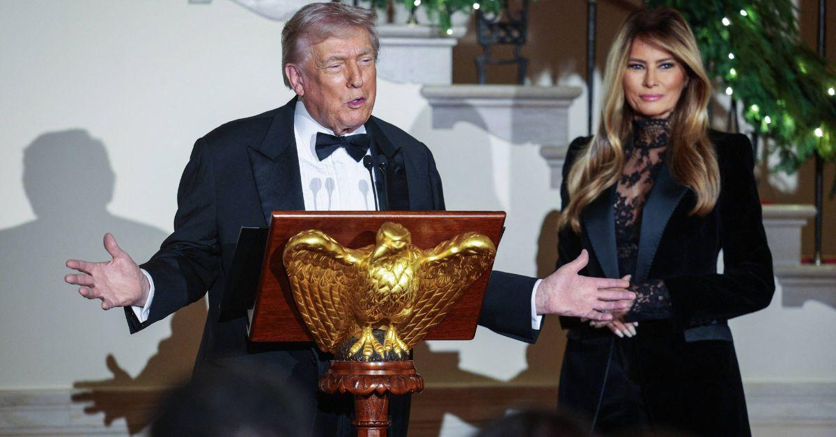 Photo of Donald and Melania Trump