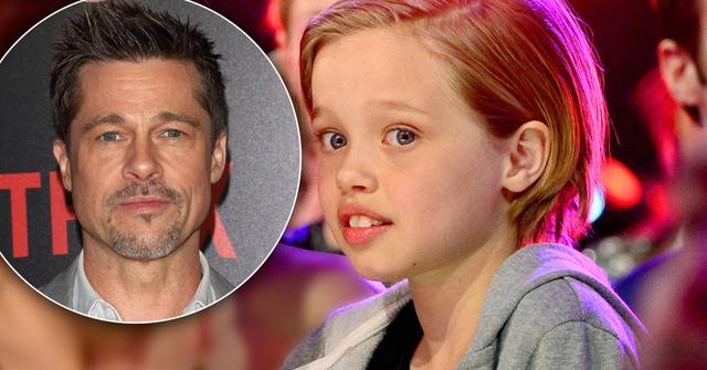 Brad Pitt No Alone Time Shiloh Jolie Pitt