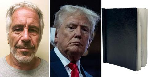 Composite photo of Jeffrey Epstein, Donald Trump and Robert F. Kennedy Jr.