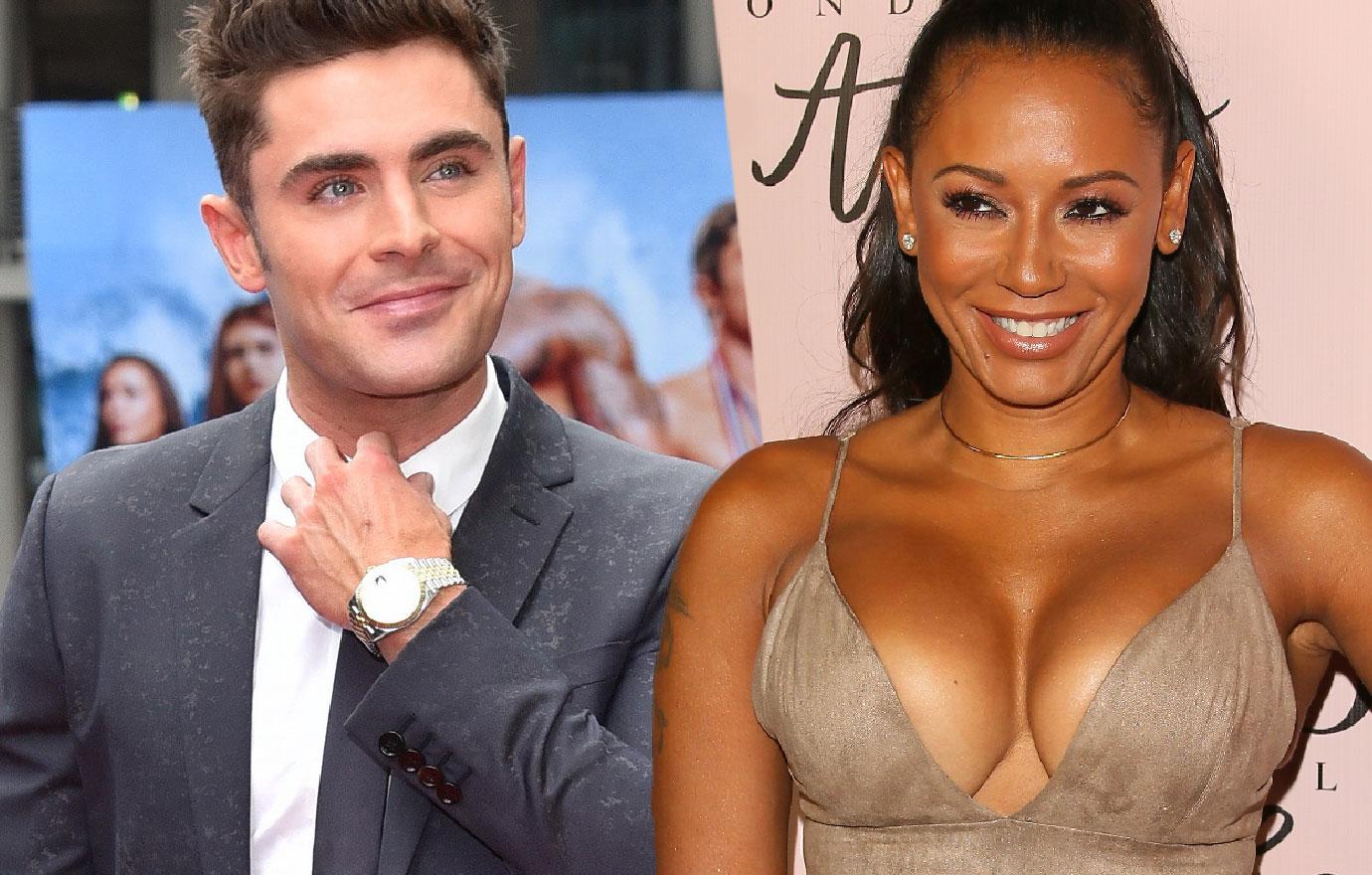 Mel B Had Night Of Passion With Zac Efron