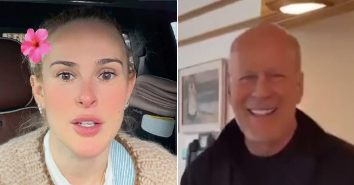 picture of Rumer Willis and Bruce Willis