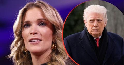 split image of Megyn Kelly and Donald Trump
