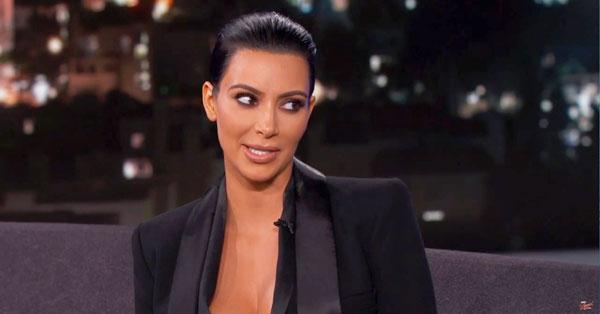 Kim Kardashian Jimmy Kimmel Photos