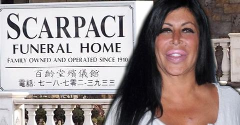 Big Ang Funeral Pic