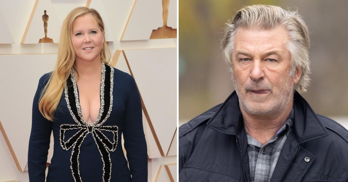 Amy Schumer Claims She Wasn't Going To Tell Alec Baldwin Shooting Joke