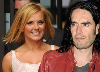 //russell brand date geri halliwell
