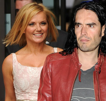 //russell brand date geri halliwell