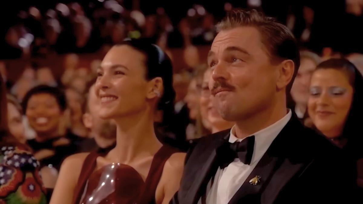 Photo of Leonardo DiCaprio and Vittoria Ceretti