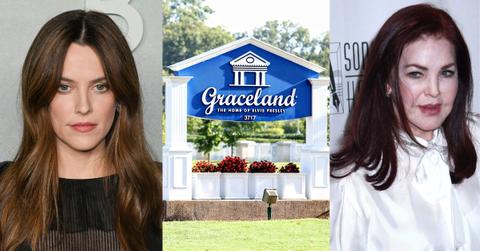 riley keough graceland parties rile priscilla guests trample elvis graves