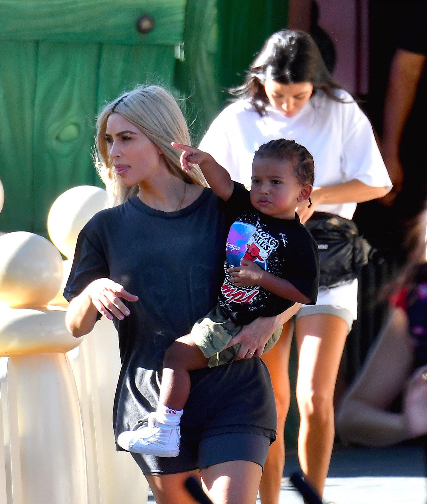 //Kim Kardashian birthday Kourtney kids Disneyland