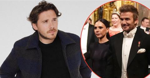 Photo of Brooklyn, David and Victoria Beckham