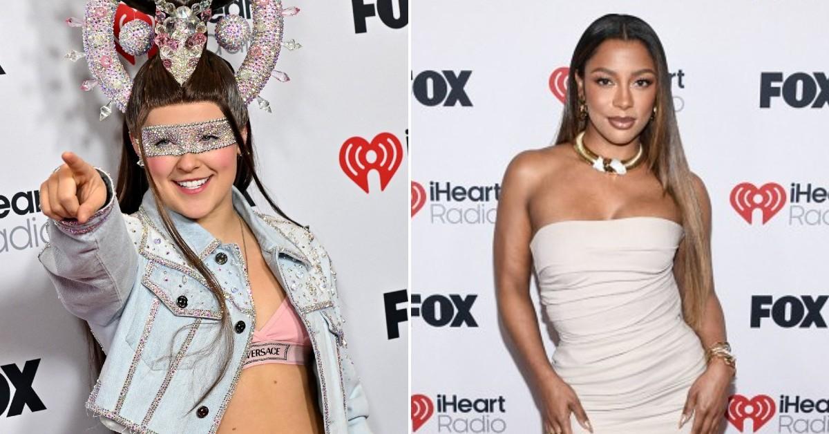 Fashion Wins And Fails at iHeart Radio Awards — Including JoJo Siwa's Bizarre Wig, Tori Spelling's Fluffy Skirt and Victoria Monét's Tight Ensemble