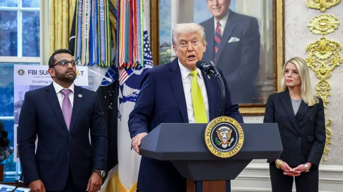 Candace Owens claimed alleged that Pam Bondi and Donald Trump worked together to 'protect' the Epstein files.