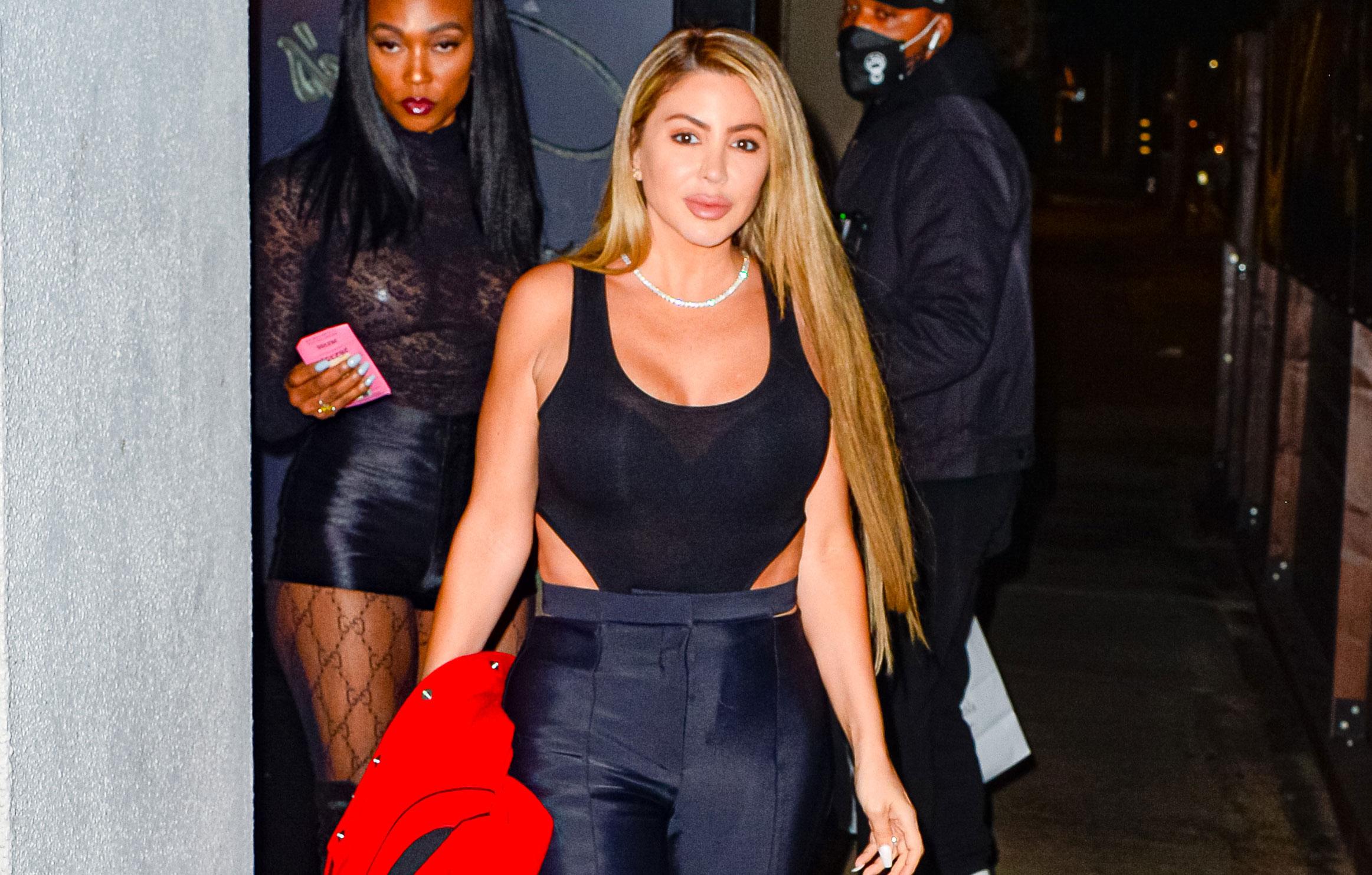 larsa pippen supports kim kardashian pete davidson relationship