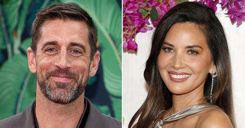 Composite Photo Aaron Rodgers and Olivia Munn