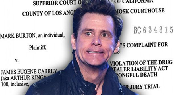//jim carrey sued wrongful death cathriona white prescription pills  pp