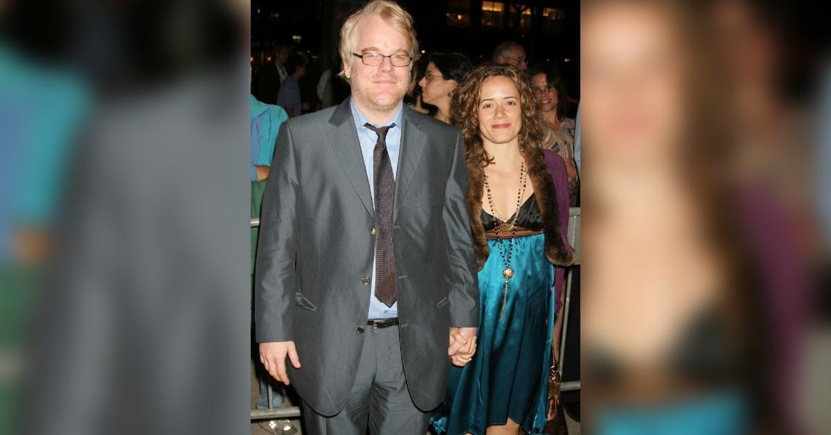 Photo of  Mimi O'Donnell and Philip Seymour Hoffman