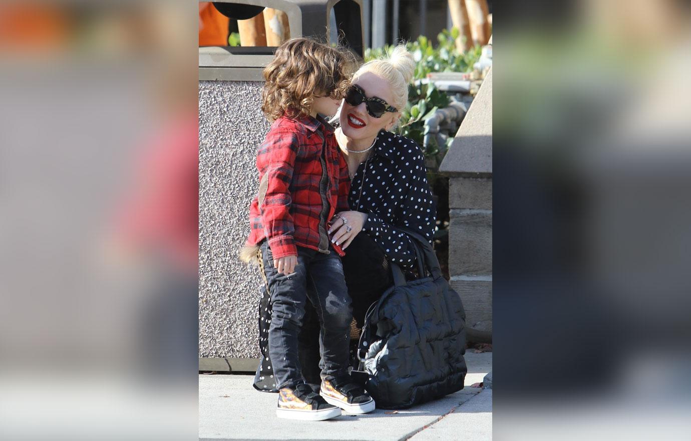 //gwen stefani takes kids to church