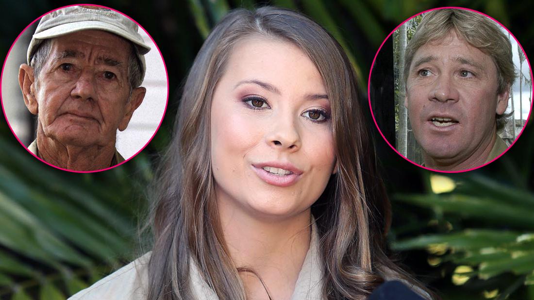 Bindi Irwin Main Inset Bob Irwin and Steve Irwin Looking Serious