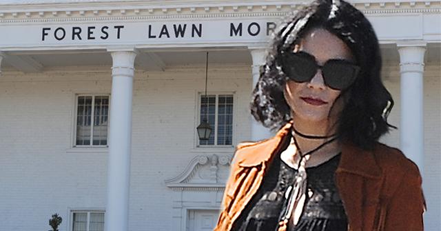 Vanessa Hudgens Finalizing Funeral Father