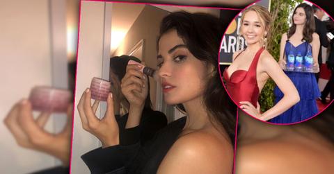 Golden Globes Fiji Water Photobomber