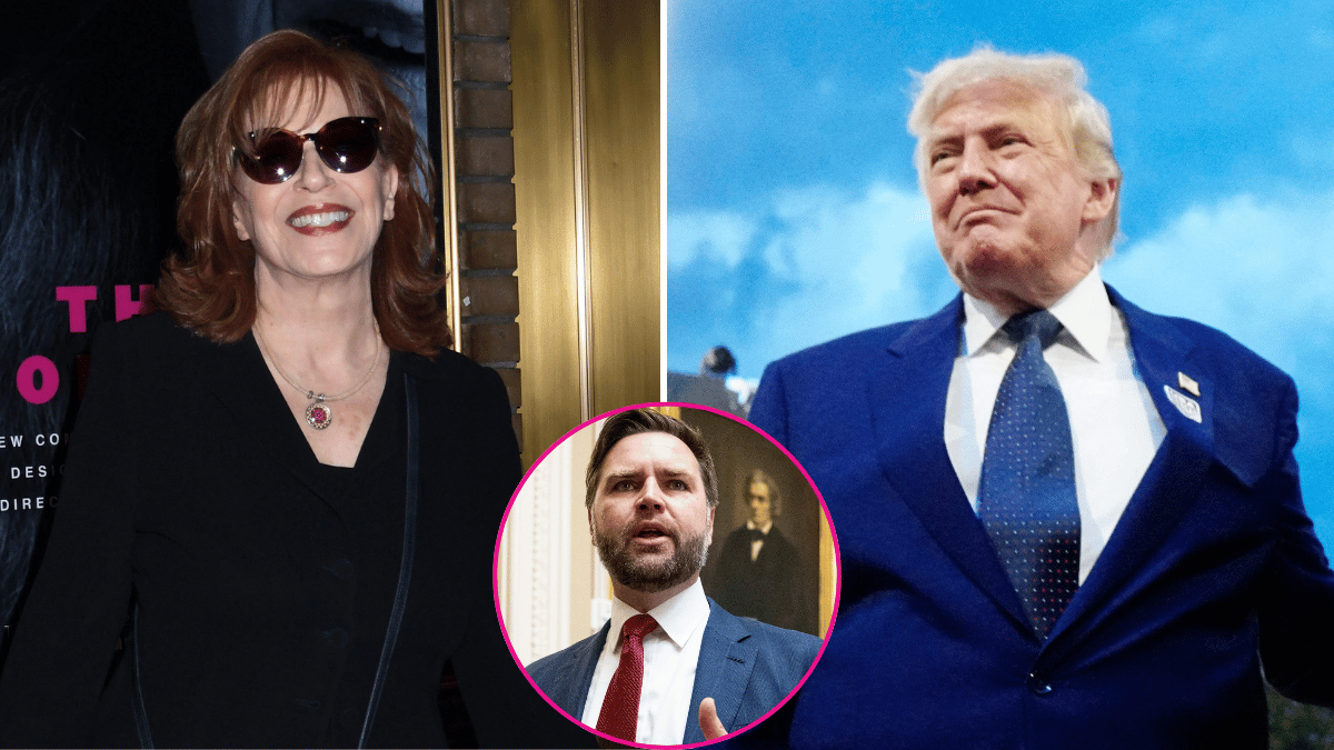 Joy Behar insisted she was exhausted by talking about Trump on 'The View.'