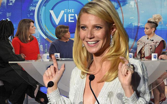 ‘The View’ Gwyneth Paltrow Co-Host