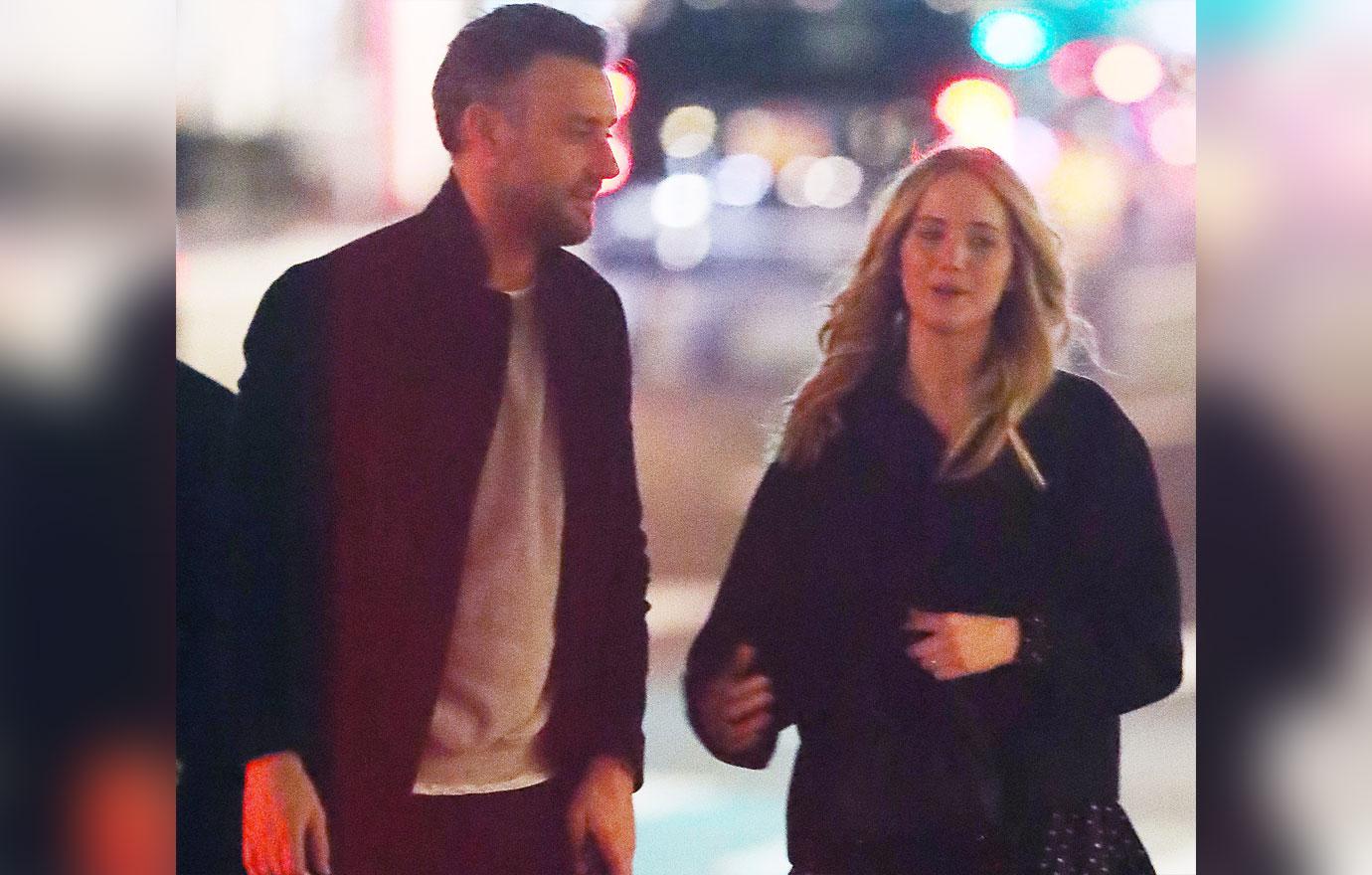 Jennifer Lawrence Shows Off Diamond Engagement Ring In New Photos