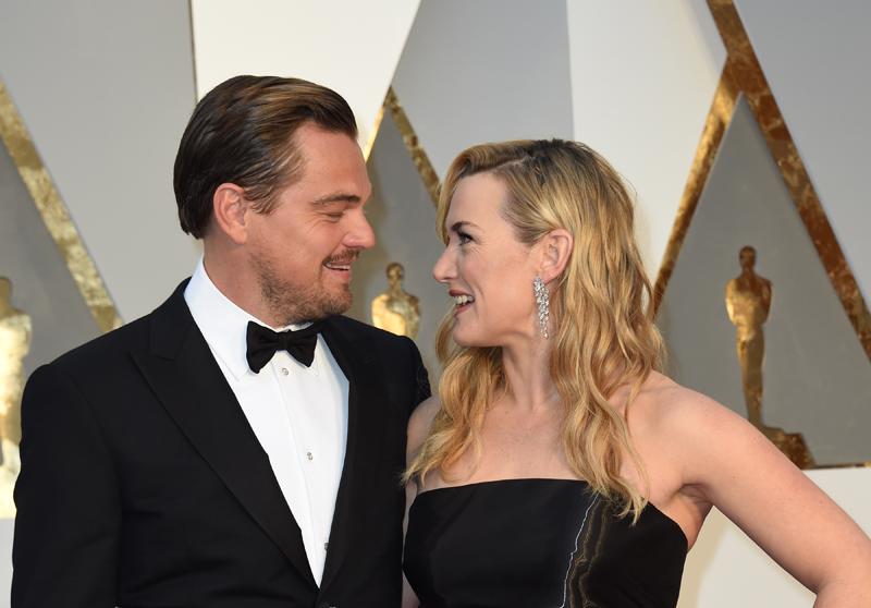 Kate Winslet Leonardo DiCaprio Oscar Moments