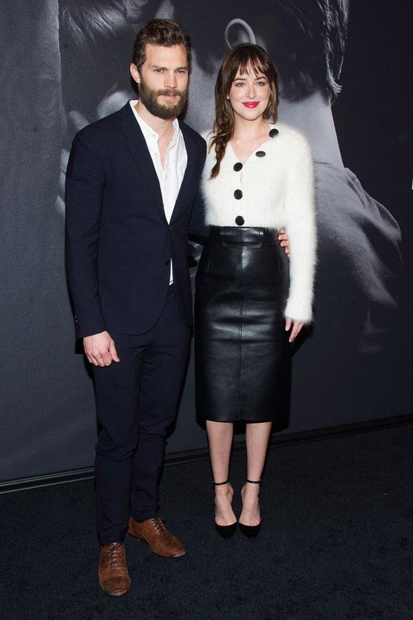 //Jamie Dornan Dakota Johnson Fifty Shades of Grey